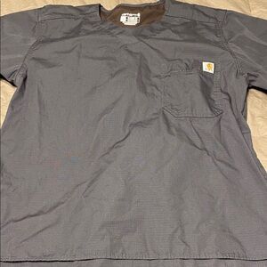 Carhartt Charcoal gray rip stop scrub set